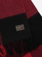 Écharpe en laine à carreaux