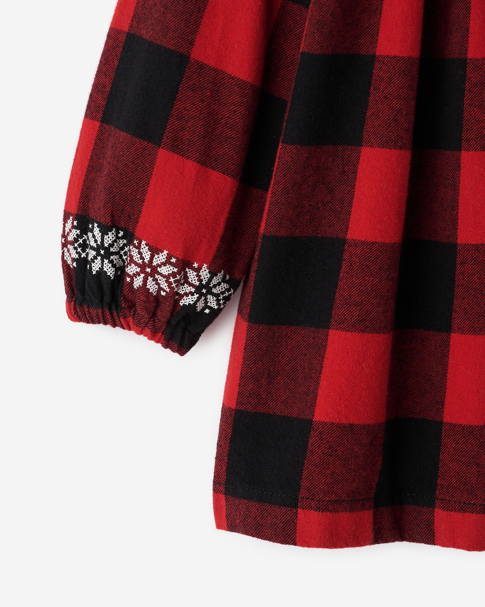 Toddler Girls Babydoll Park Plaid Dress