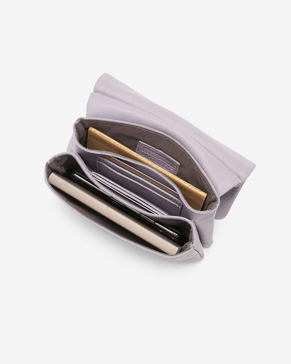 Sac-ceinture double en cuir Nuage
