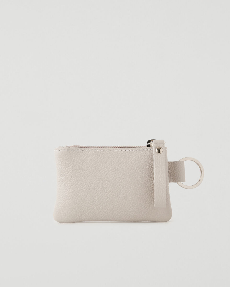 Pochette à glissière en cuir Cervino