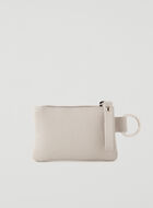 Pochette à glissière en cuir Cervino