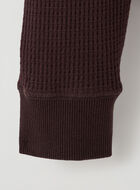Waffle Long sleeve Top