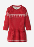 Toddler Girls Cabin Fair Isle Sweater Dress