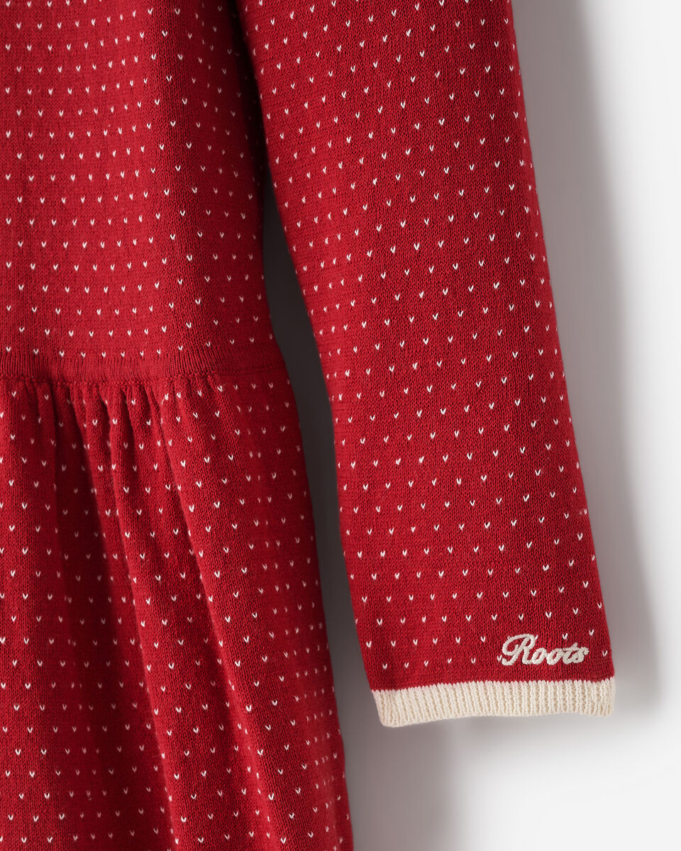 Girls Cabin Fair Isle Sweater Dress