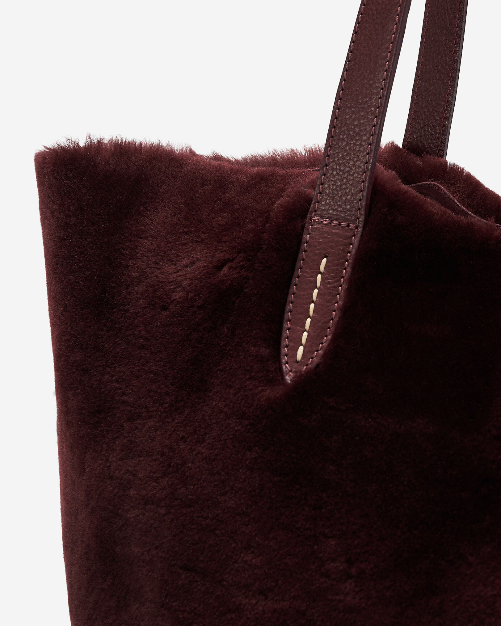 Shearling Carryall Tote