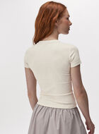 Roam Rib Fitted Short Sleeve Top