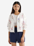 Cooper Floral Full Zip Hoodie
