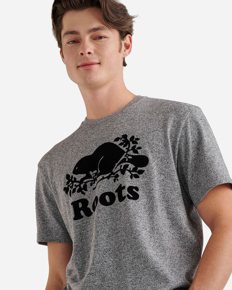 Roots Mens Organic Cooper Beaver T-Shirt. 5