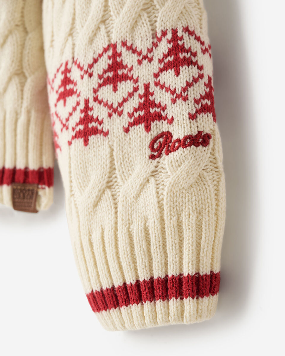 Kids Cabin Striped Quarter Zip Sweater