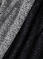 Pantalon original ajusté à cheville côtelée en molleton de coton bio