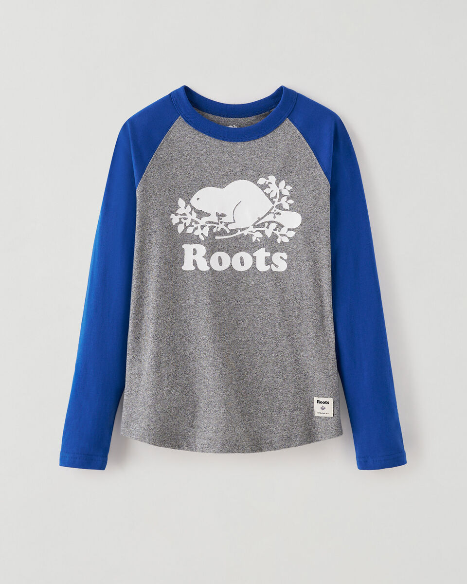 Kids Organic Cooper Baseball T-Shirt