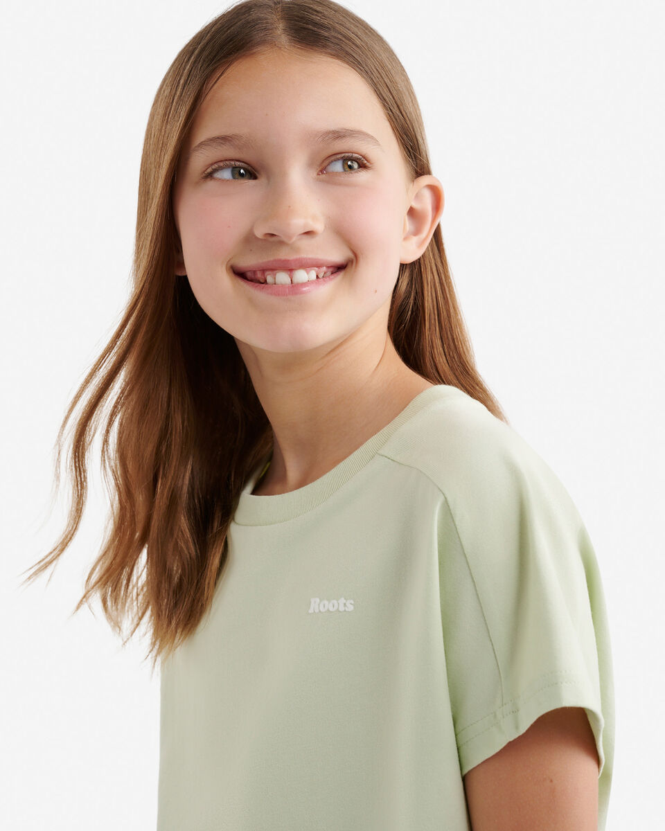 T-shirt ample en molleton Nuage estival pour fille