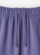 Pantalon molletonn&eacute; en coton biologique &agrave; jambe large Cooper 