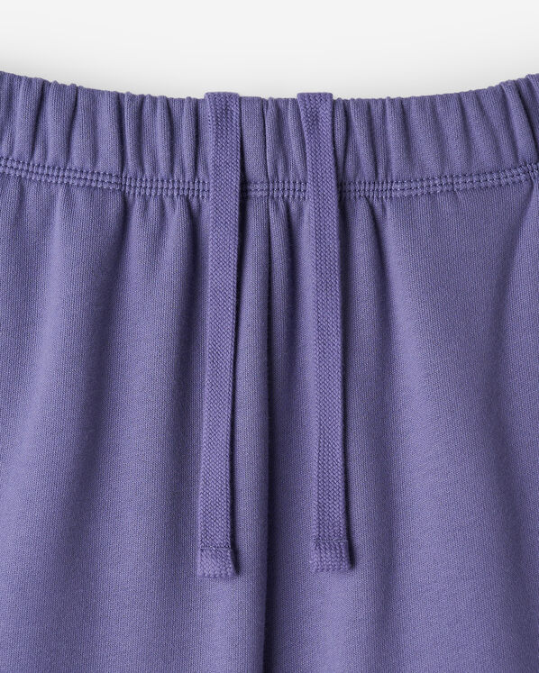 Pantalon molletonn&eacute; en coton biologique &agrave; jambe large Cooper 