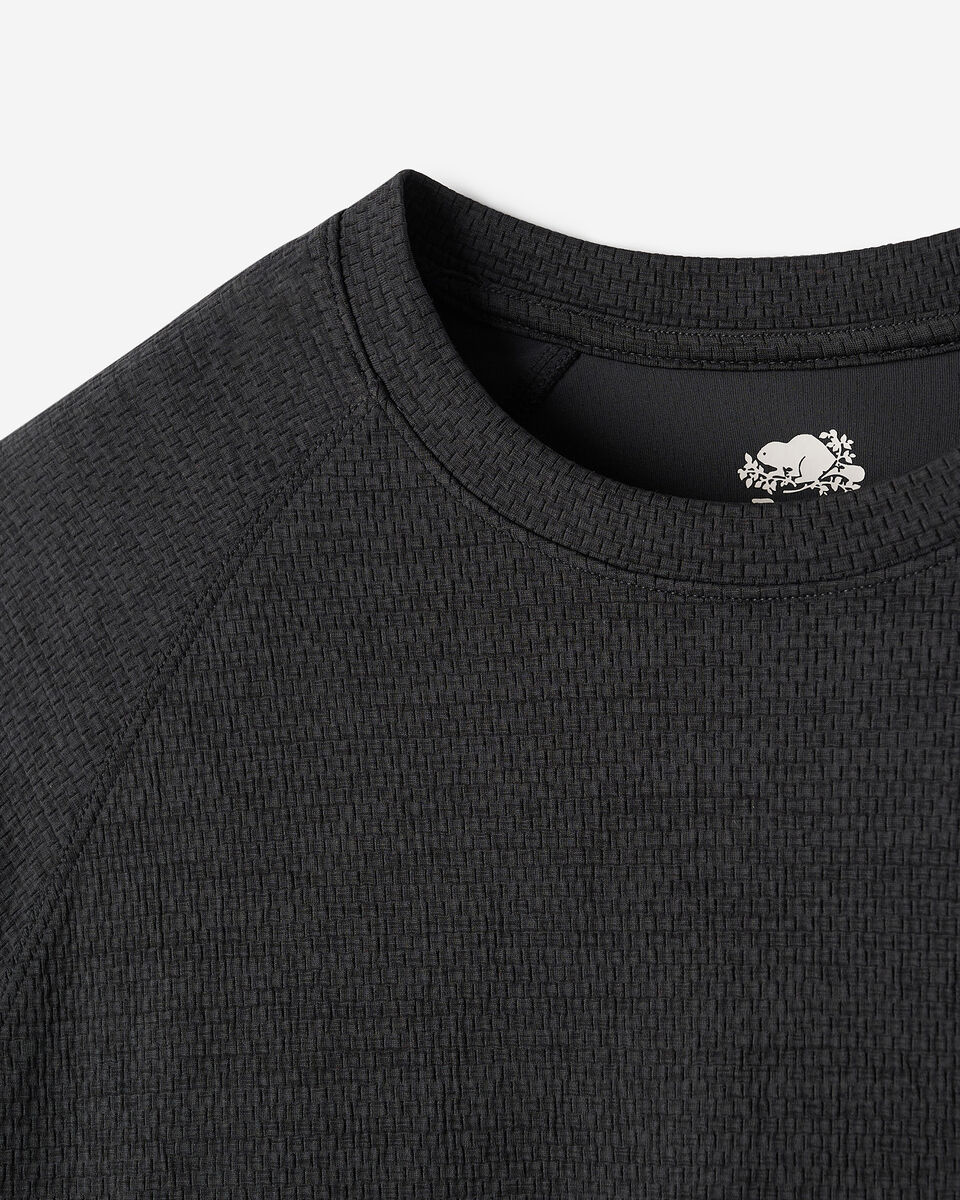 Active Textured Long Sleeve Top