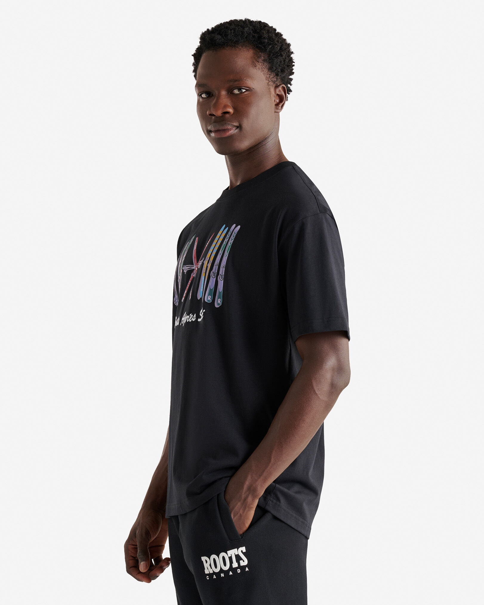 Mens Roots Apres Ski T-Shirt