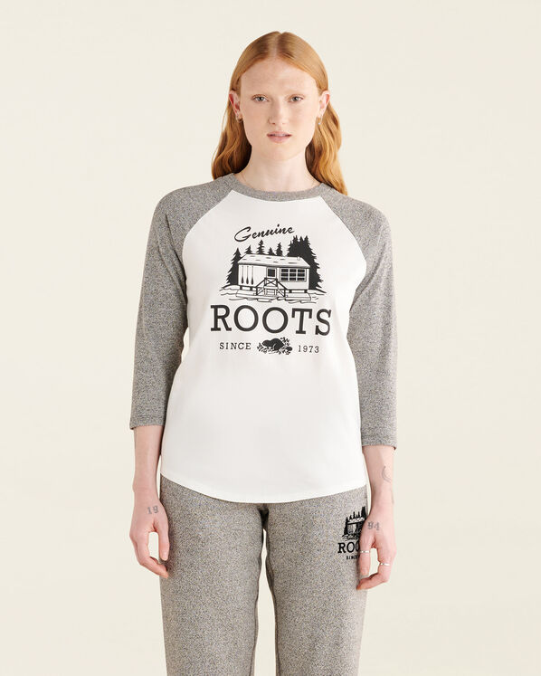 Womens Cabin Baseball T-Shirt