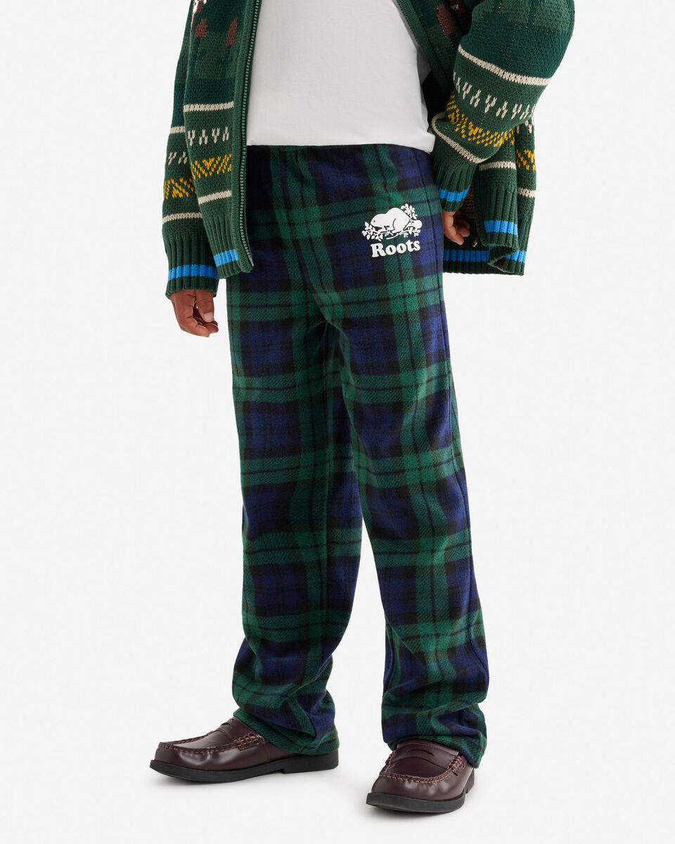 Pantalon de pyjama en micromolleton pour enfants