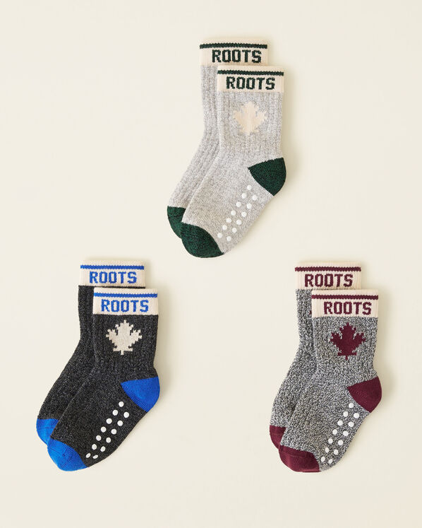 Toddler Cabin Maple Sock 3 Pack