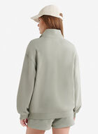 Organic Cooper Relaxed Half Zip Stein