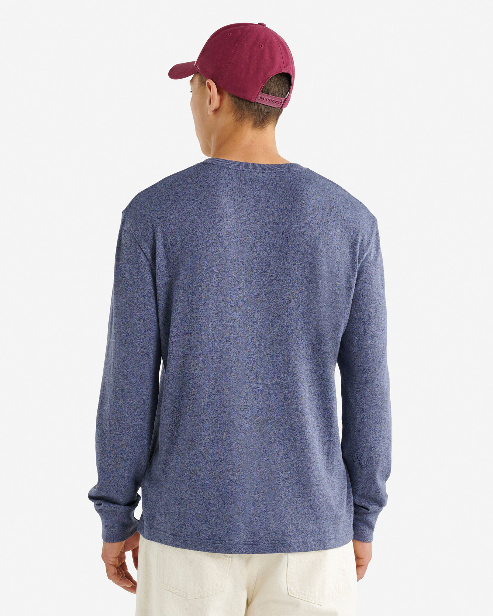 Mens Organic Perfect Pepper Long Sleeve T-Shirt