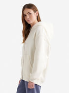 Chandail &agrave; capuchon et glissi&egrave;re en molleton Nuage