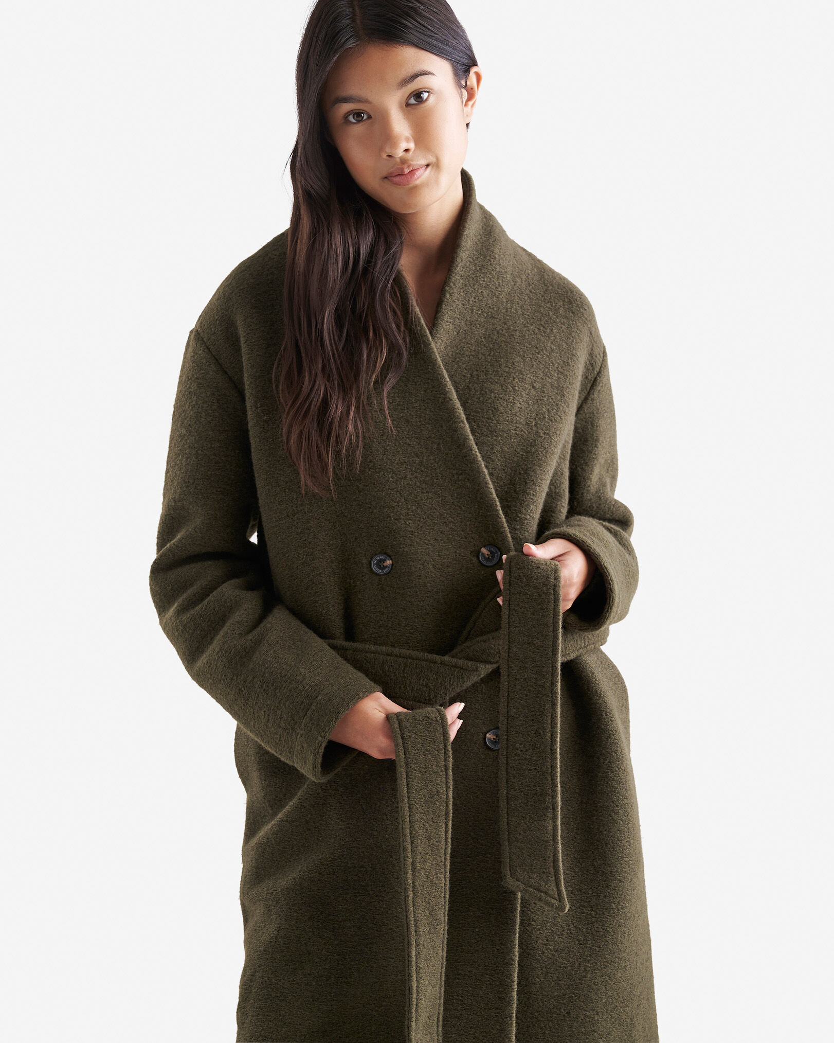Seymour Long Coat Jackets Outerwear Roots