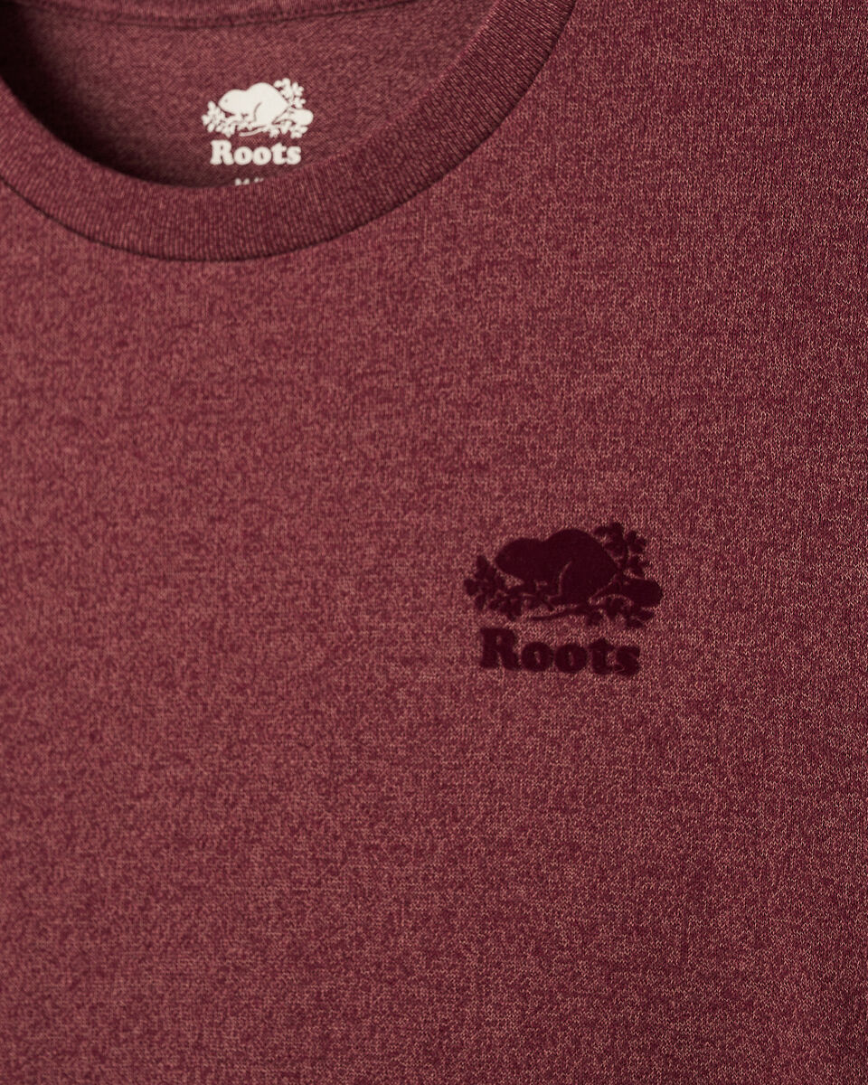 T-shirt &agrave; motif poivr&eacute; en coton biologique pour homme