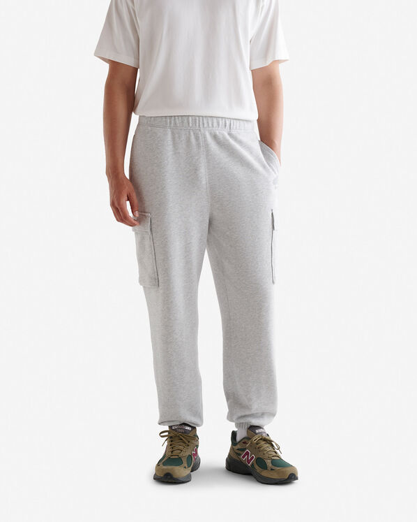 Pantalon cargo décontracté en molleton de coton bio Cooper