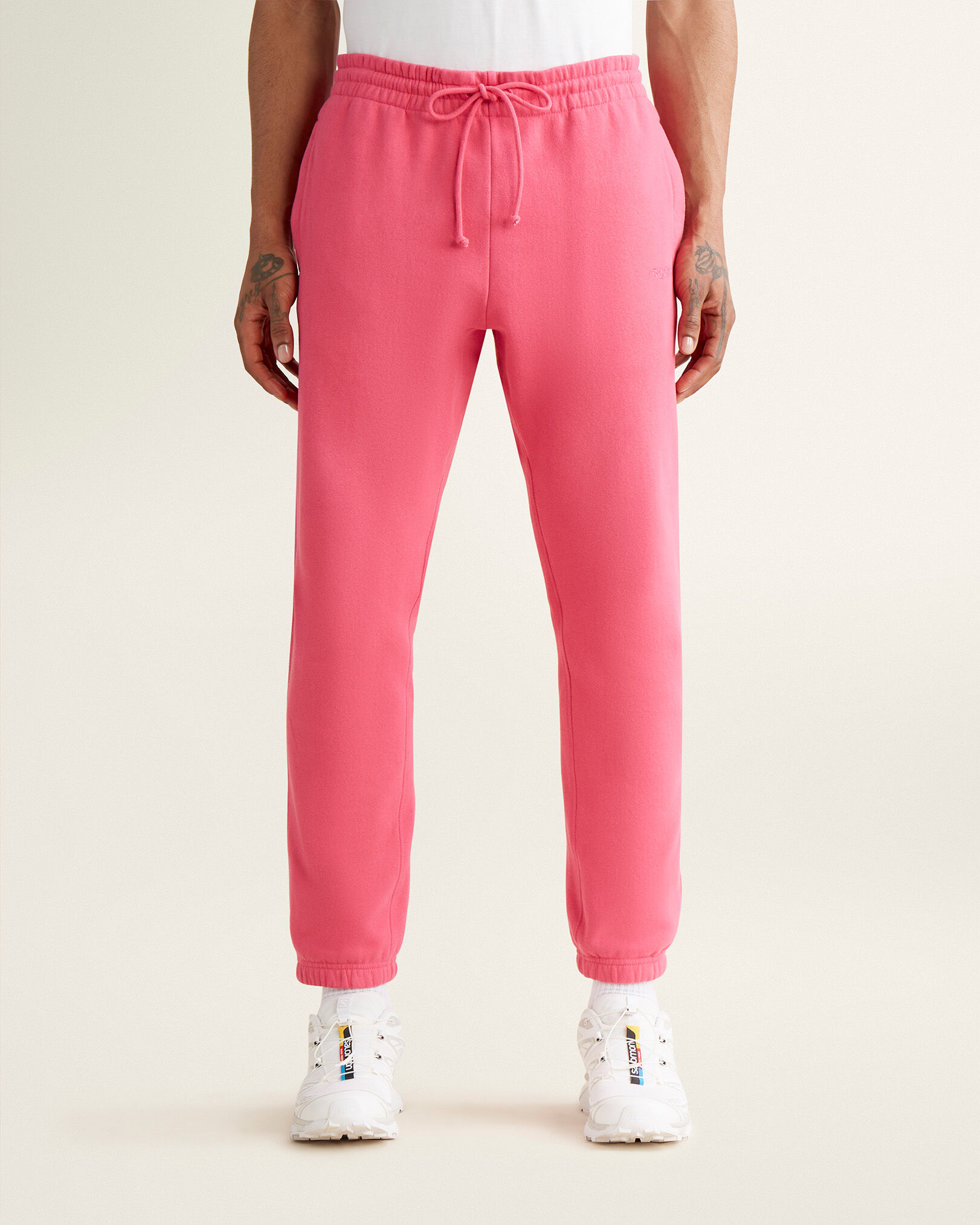 Roots 2025 pink sweatpants