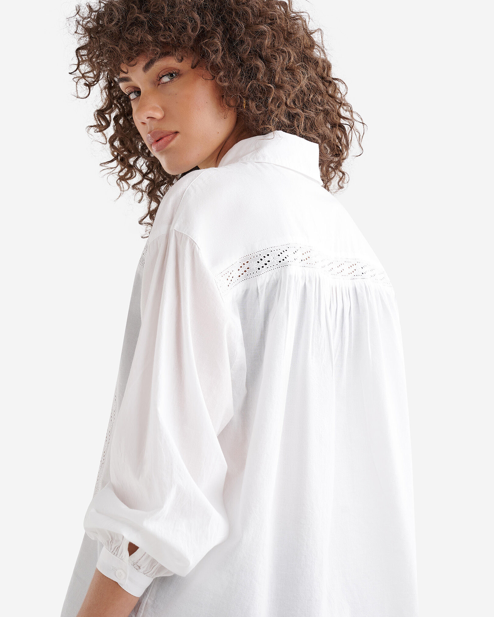 Laurel Femme Long Sleeve Woven Top