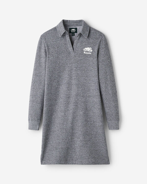 Organic Cooper Long Sleeve Polo Dress