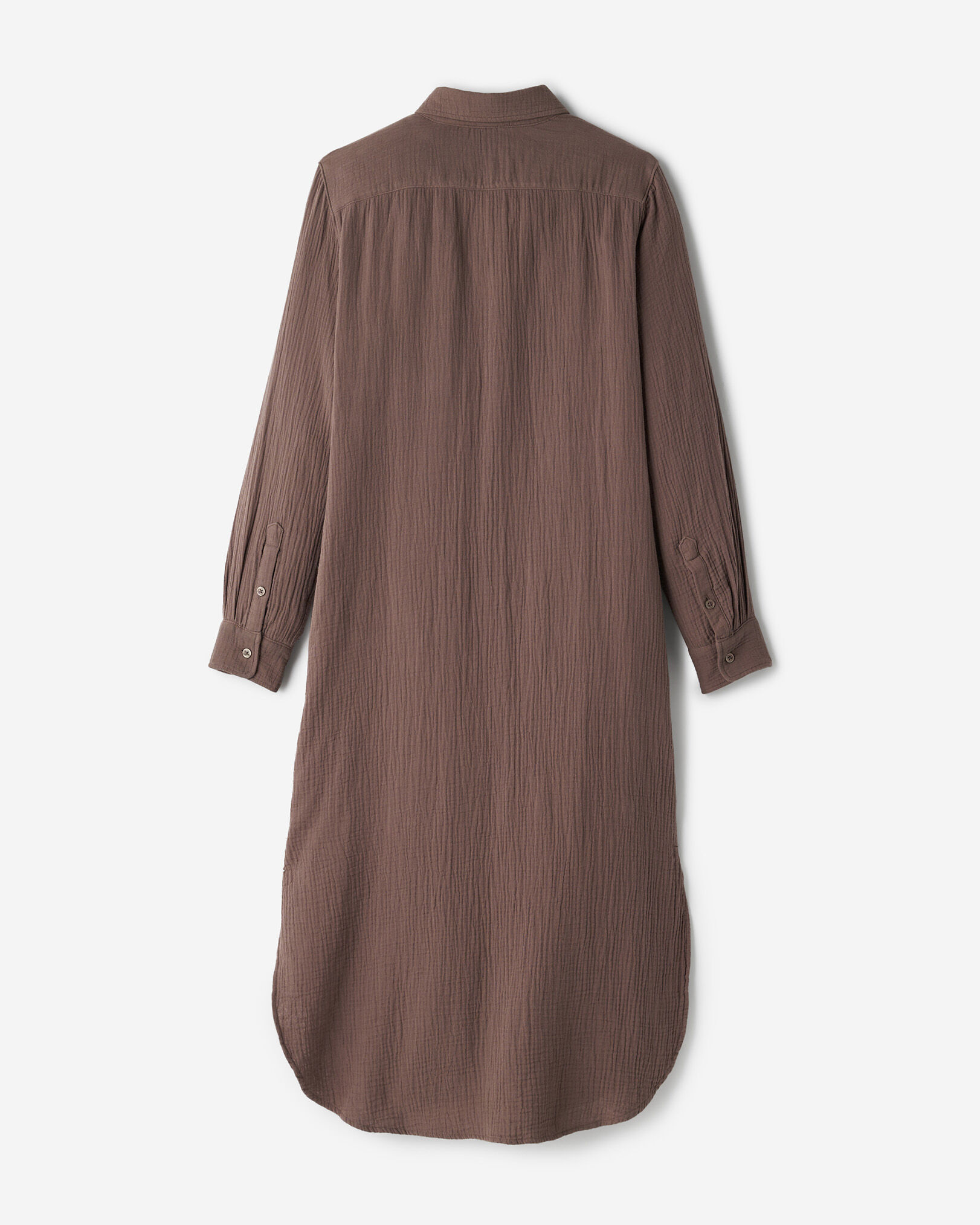 Isla Cotton Gauze Shirt Dress