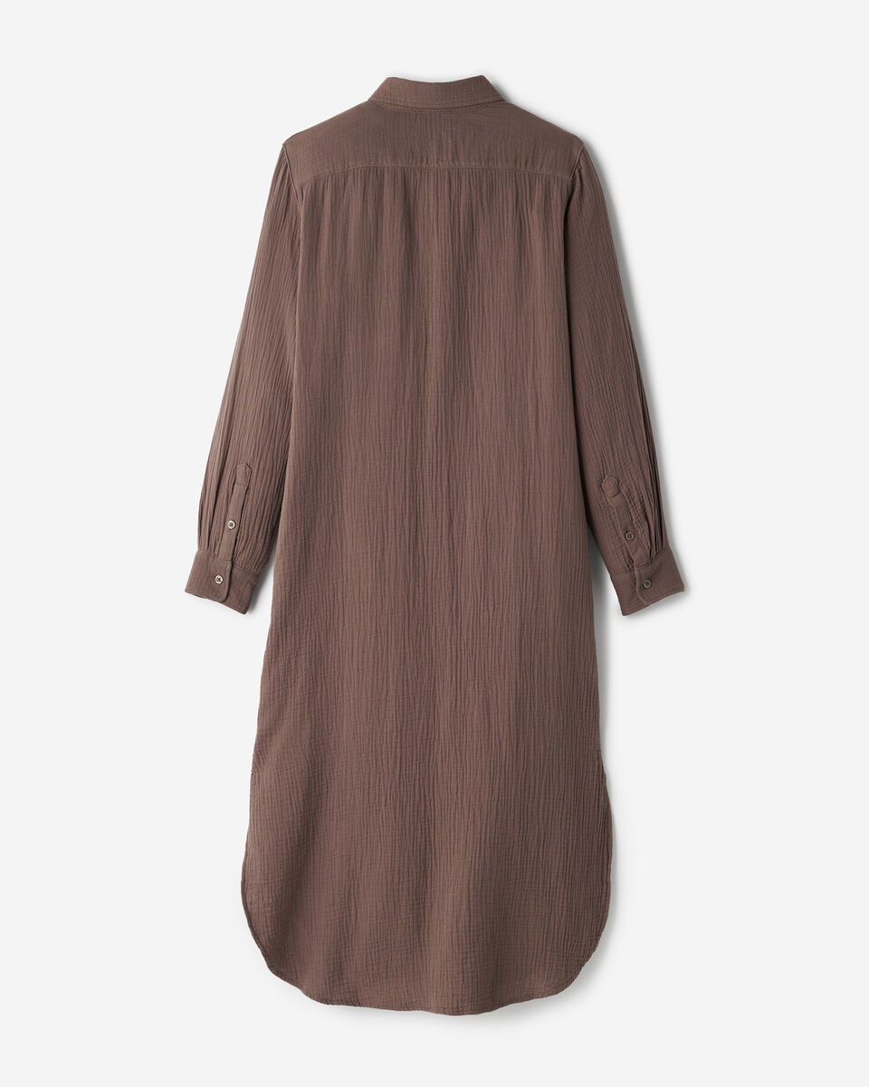 Isla Cotton Gauze Shirt Dress