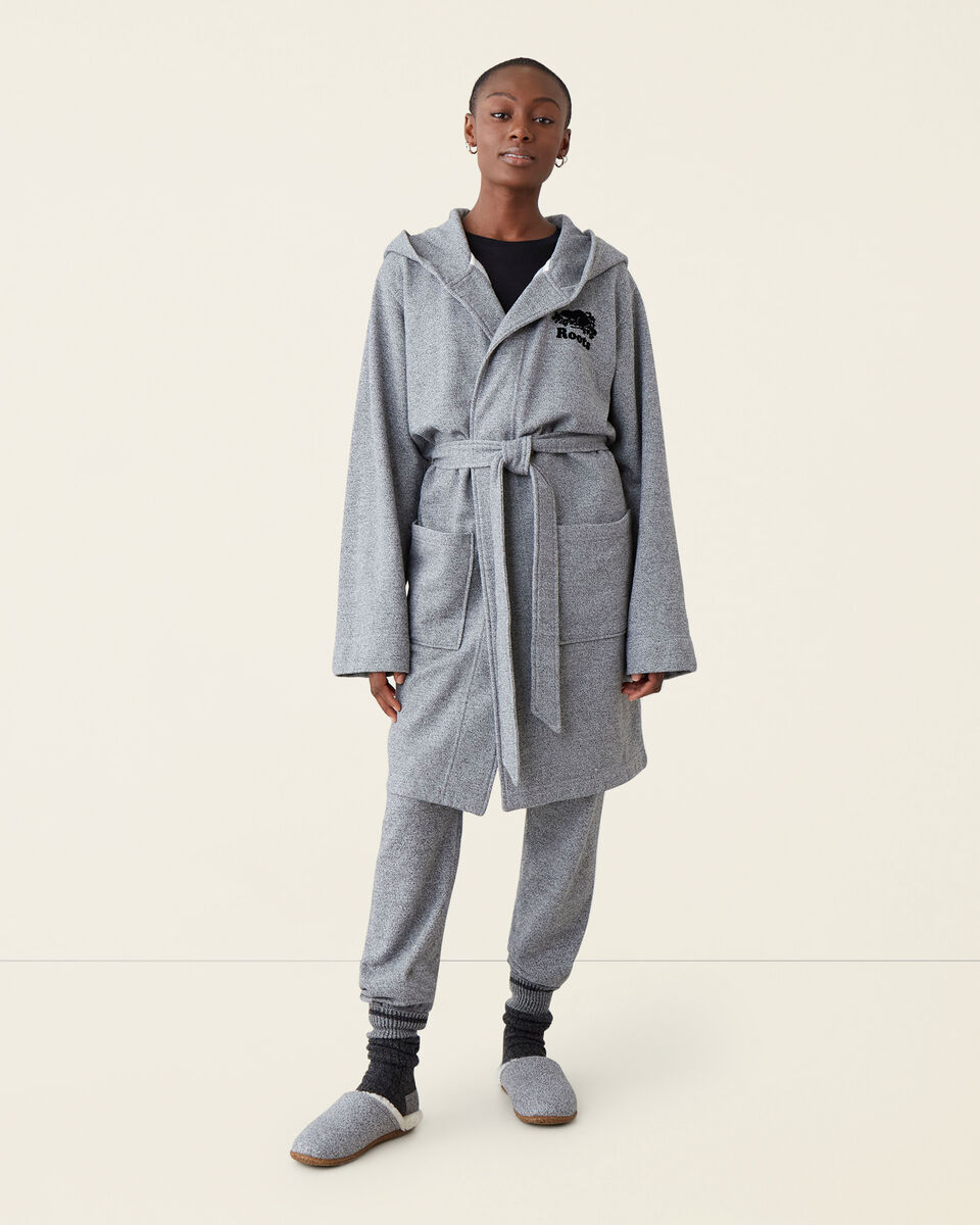 Salt and Pepper Hooded Robe Gender Free, Gender Free & Unisex, Pajamas &  Lounge Sets