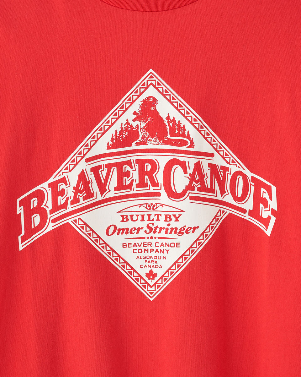 Womens Beaver Canoe T-Shirt