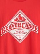 Womens Beaver Canoe T-Shirt