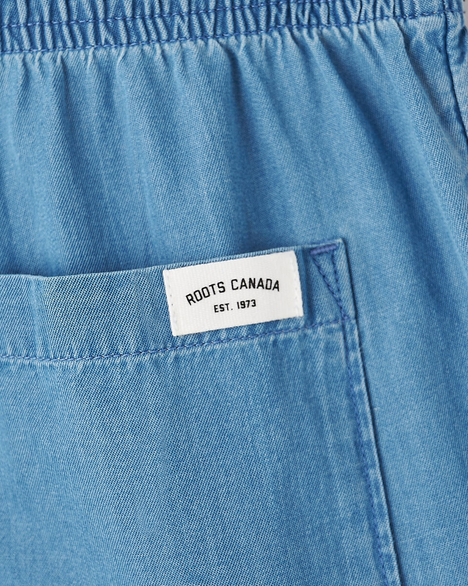 Kids Chambray Camp Short