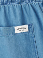 Kids Chambray Camp Short