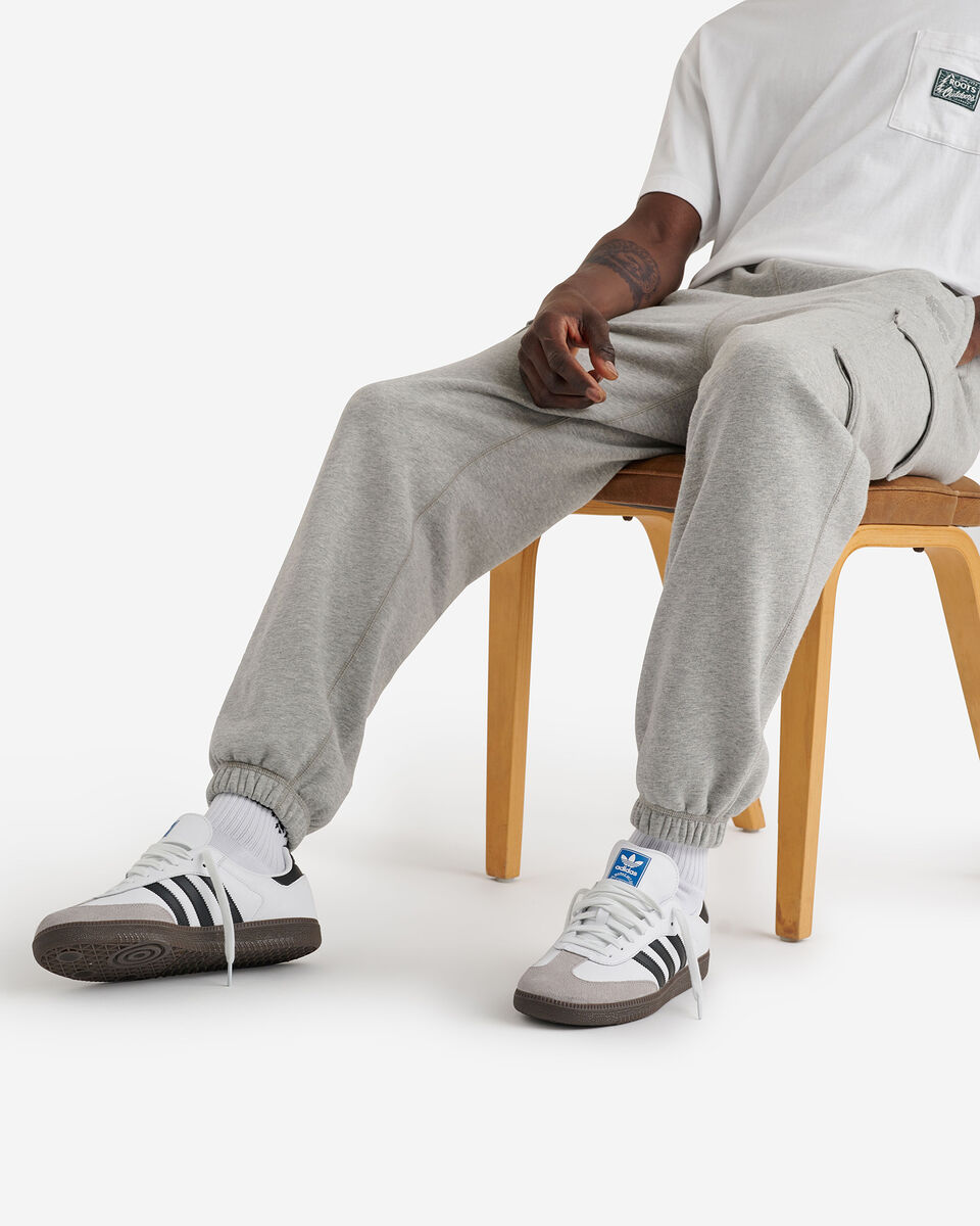Pantalon cargo décontracté en molleton de coton bio Cooper