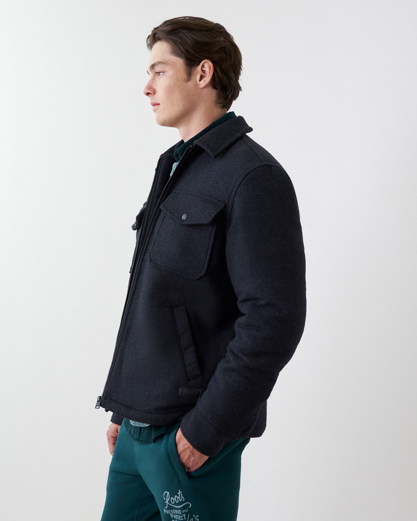 Gap men's wool jacket clearance