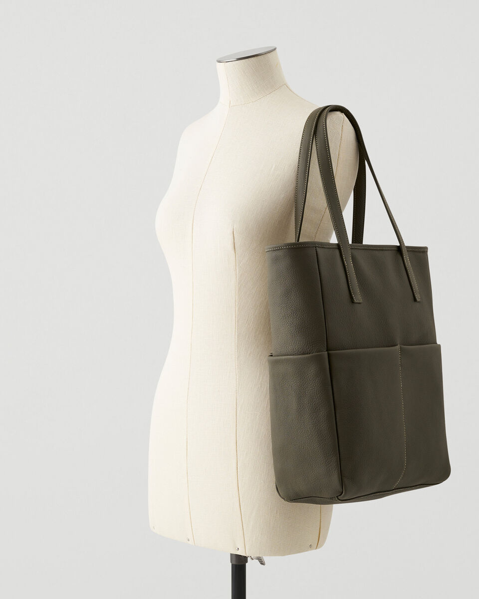 French Pocket Tote Cloud