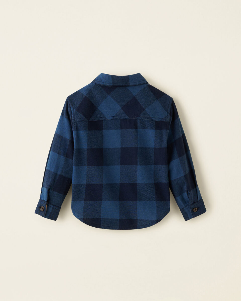 Baby Relaxed Park Plaid Shirt