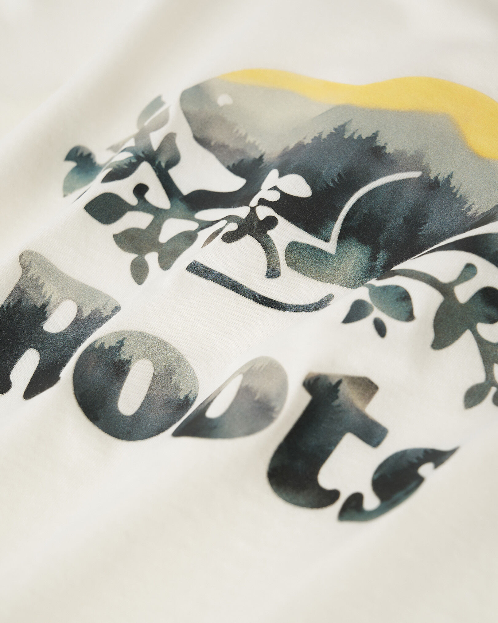 Kids Organic Cooper Watercolour T-Shirt