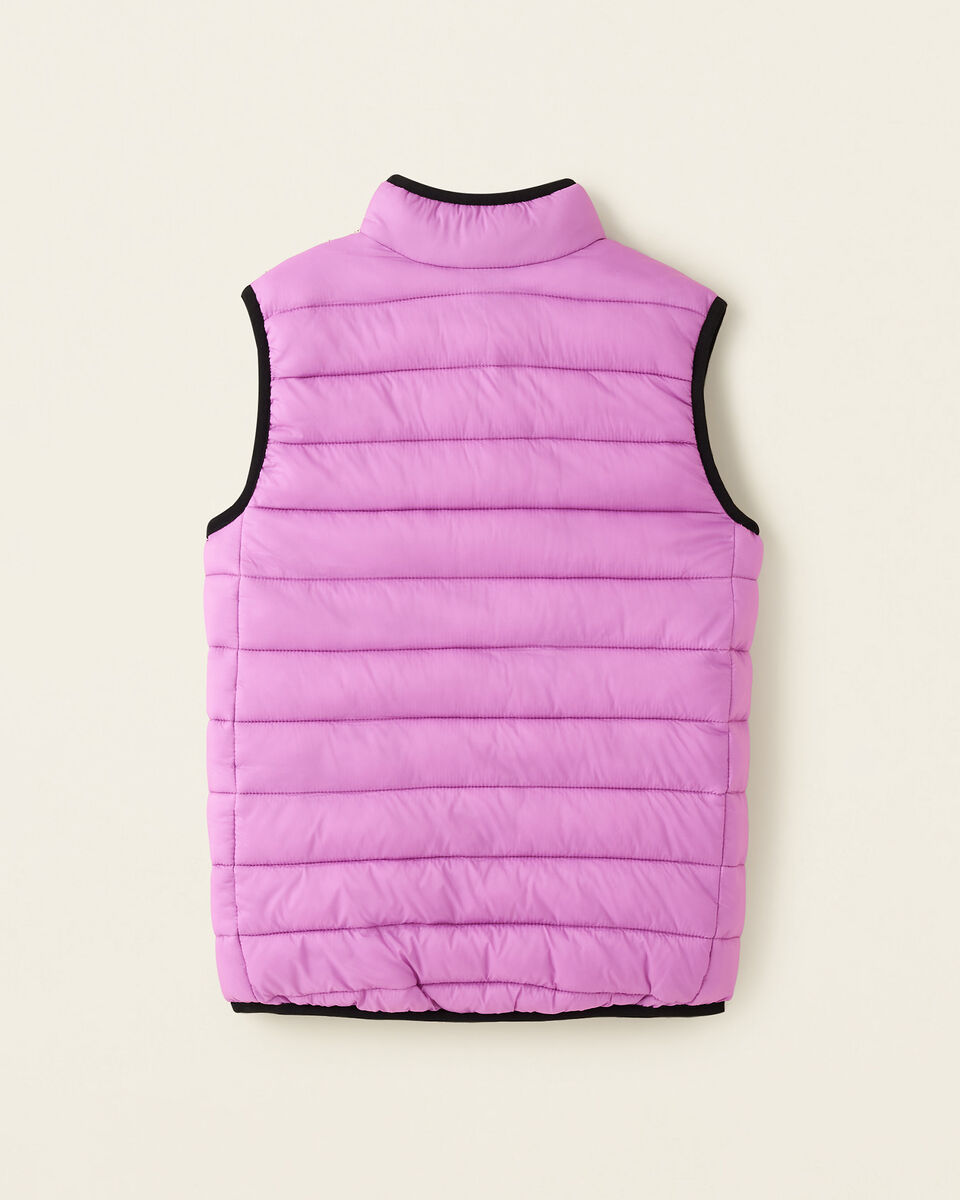 Kids Roots Reversible Puffer Vest