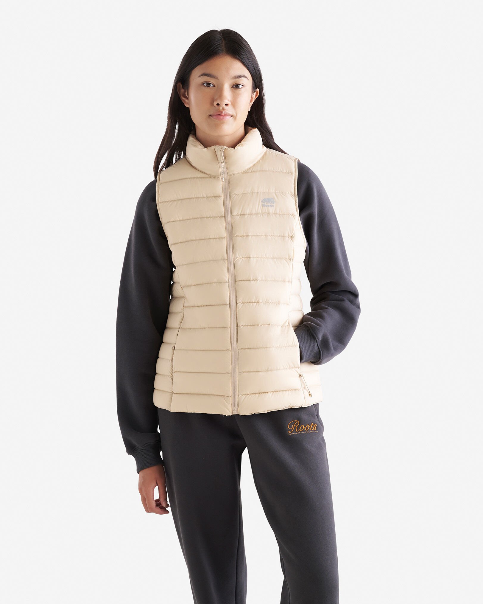Roots puffer vest new arrivals