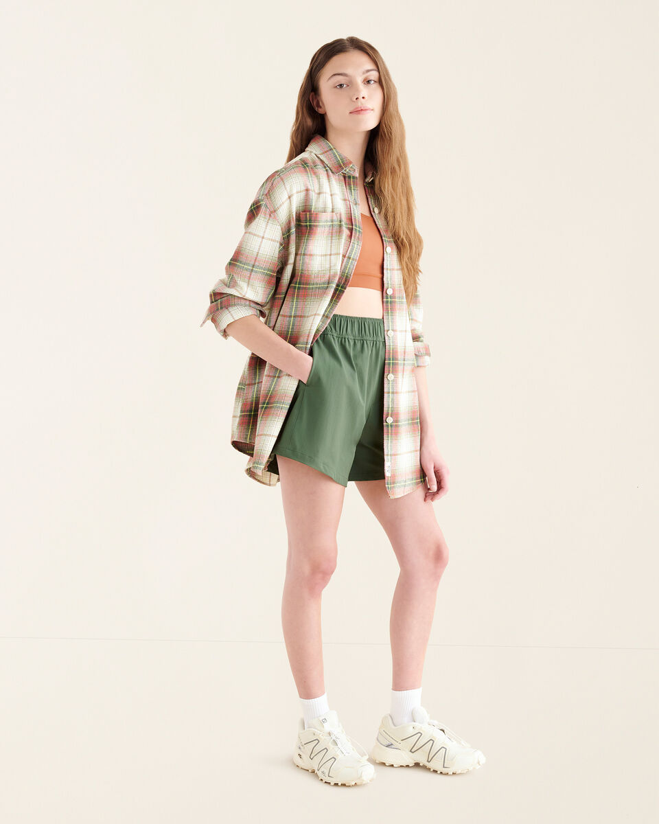 Chemise surdimensionnée en flanelle Roots x alder 