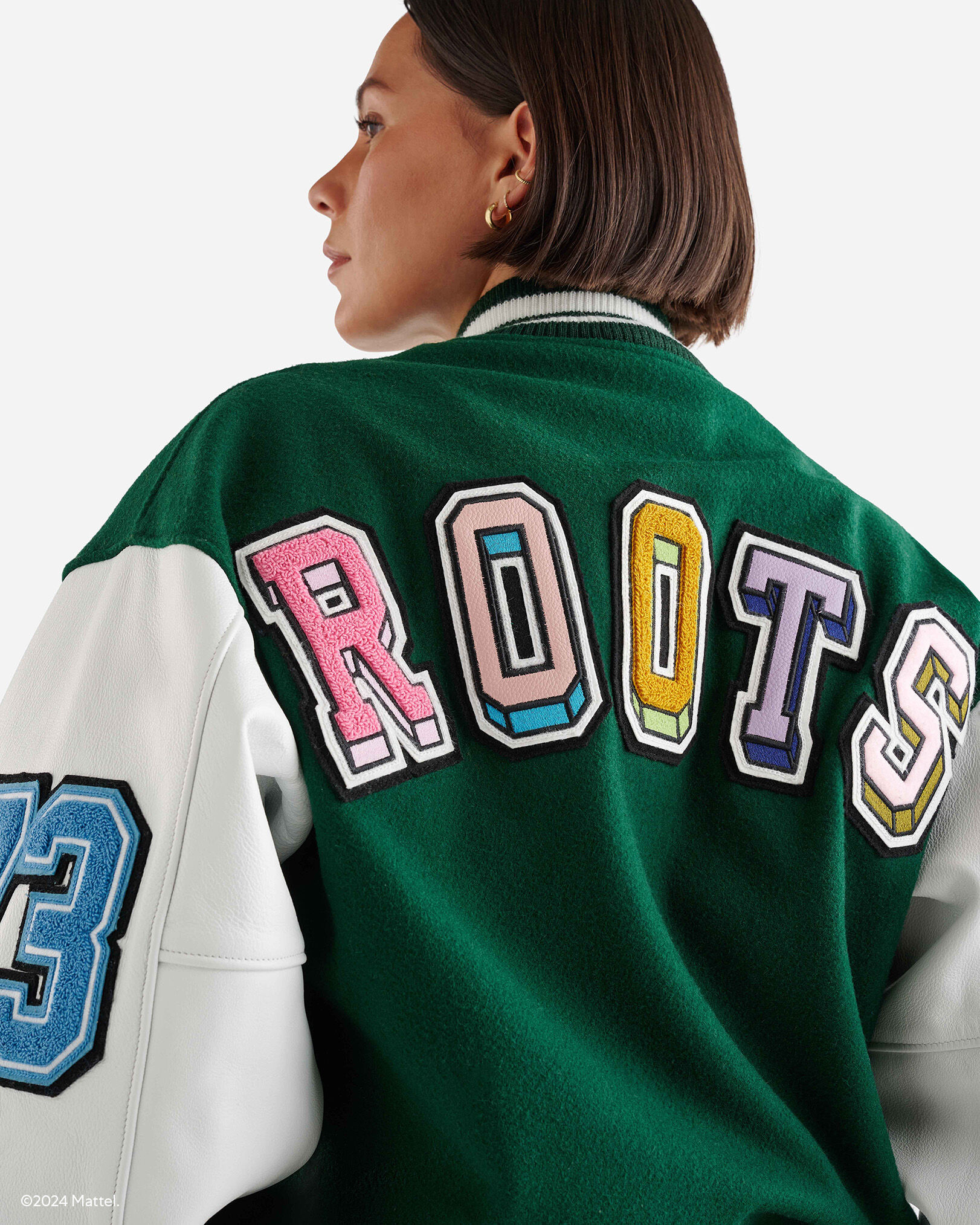Barbie™ X Roots 65 Varsity Jacket