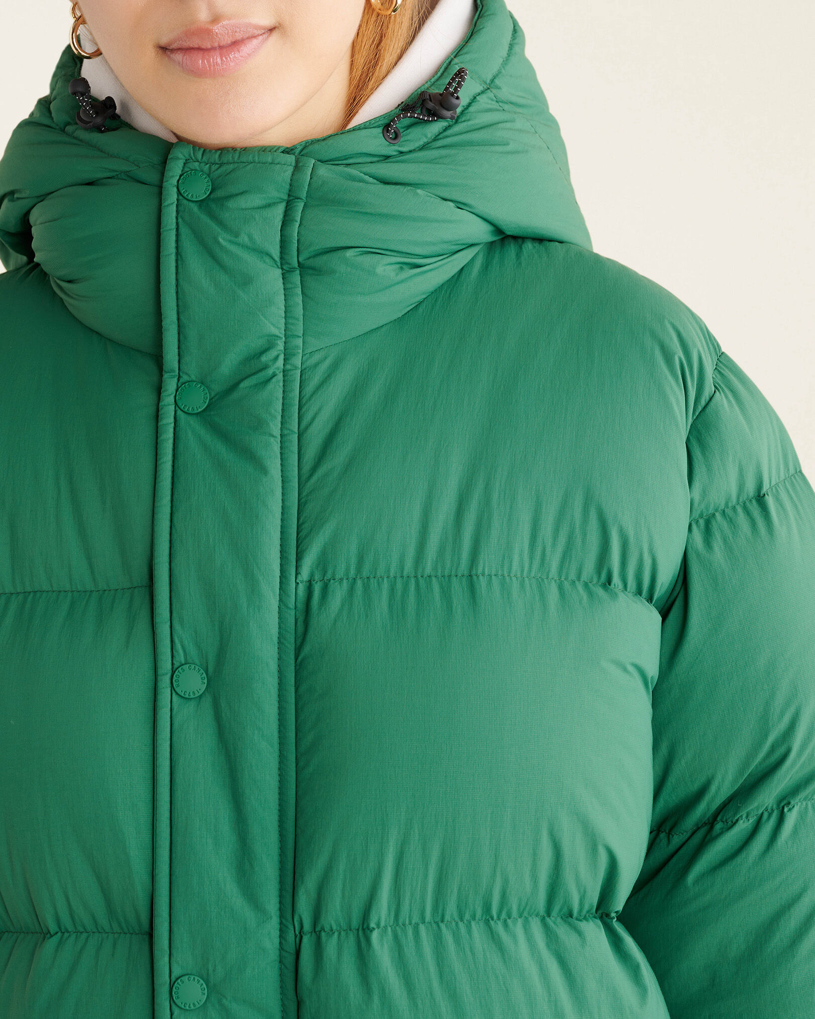 Roots parka womens top