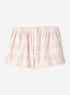 Womens Plaid Pajama Short